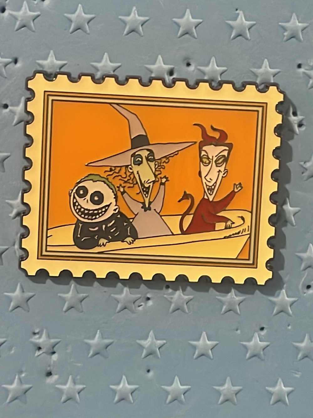 The Nightmare Before Christmas Stamp Pin-Lock, Shock and Barrel